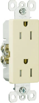 P&s Ivory Tamper Resistant Decorator Receptacle Outlet 15a 125v Model 885tr-icc
