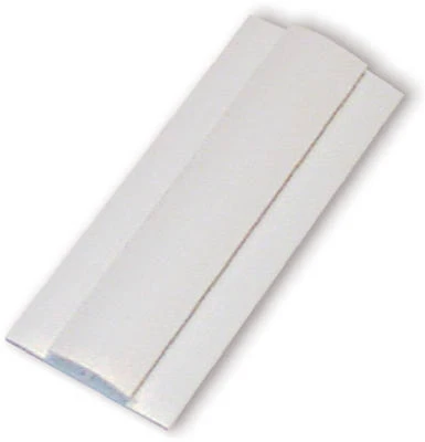 White Division Bar, 8 Feet Length for Closet and Cabinet Organization