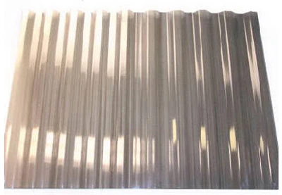 Polycarbonate Panel, Smoke, 26-In. x 12-Ft.