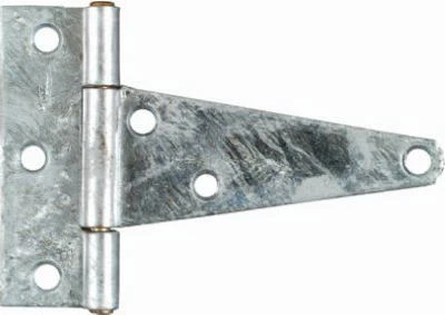 Extra Heavy Duty Gate T-Hinge, Galvanized, 4 In.