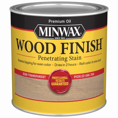 Pickled Oak Wood Finish, 1/2-Pt.