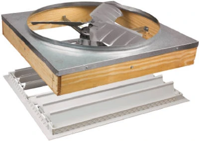 Whole-House Fan With Shutter, 24 In.