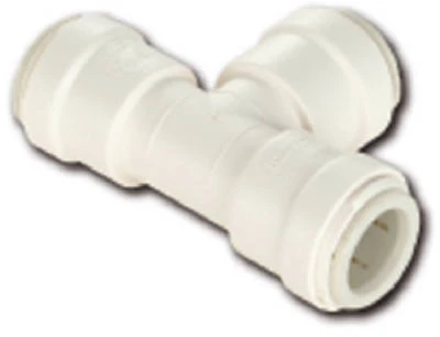 PEX Quick Connect Pipe Tee, 3/8 In. Copper Tube