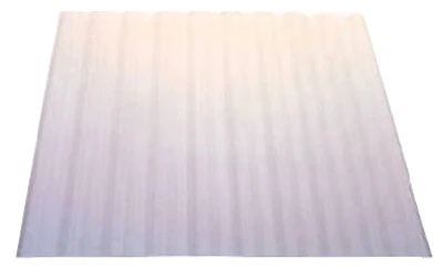 Polycarbonate Building Panel, Translucent White, 26 In. x 12 Ft.