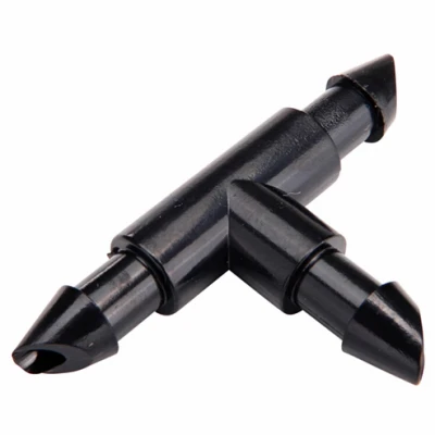 Barbed Tee, 1/4-In., 5-Pack