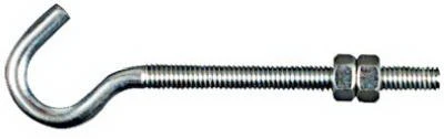 Hook Bolt, Stainless Steel, 5/16 x 5 In.
