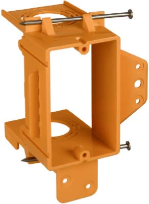 1 Gang Low-Voltage New Work Electrical Box Bracket