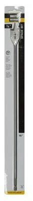 Wood Boring Spade Drill Bit, 7/8 Inch Diameter by 16 Inch Length