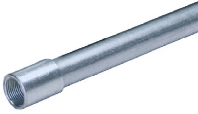 Rigid Conduit, Galvanized Steel, 1/2 In. x 10 Ft.