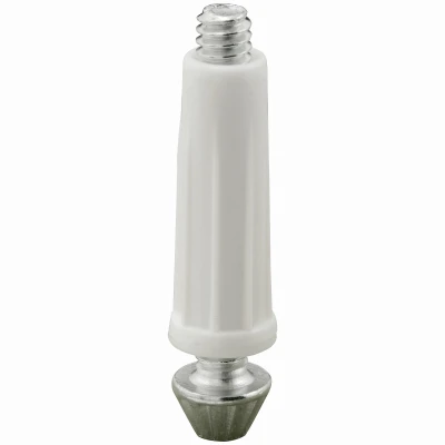 Adjustable Bi-Fold Door Steel Bottom Pivot, 3/8 In., 2-Pk.