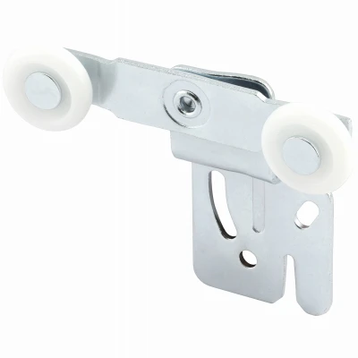 Tandem Wardrobe Door Roller Assembly, Rear, 7/8 In., 2-Pk.
