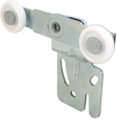 Tandem Wardrobe Door Roller Assembly, Front, 7/8 In., 2-Pk.