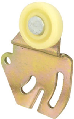Flat Closet Door Roller for Sliding Doors, Nylon, 7/8 In., 2-Pk.