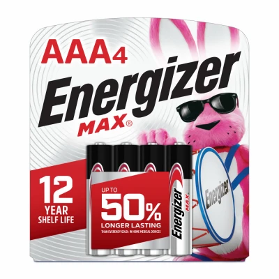 MAX 4PK AAA AlkBattery