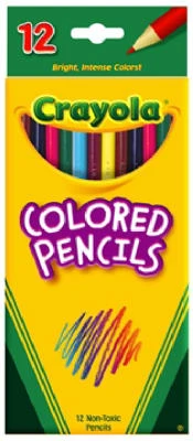 12-Count Colored Pencils