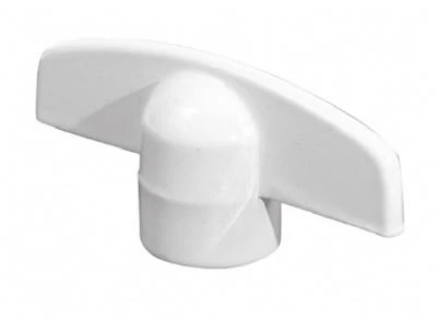 Casement Window  T  Crank, White, 2-Pk.