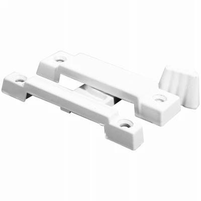 Window Sash Lock, Diecast White Finish