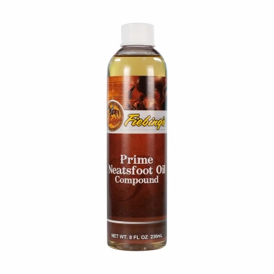 Neatsfoot Oil Leather Conditioner and Preservative, 8 Ounce Bottle