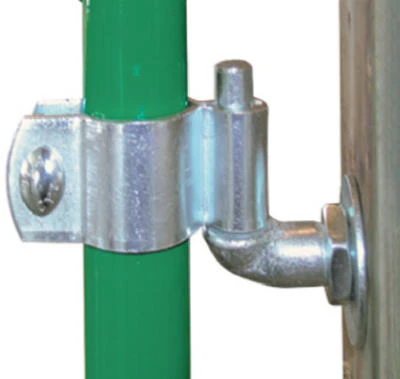 1-5/8-inch Gate Hinge Hardware Kit With Bolts, Washers, And Clamps