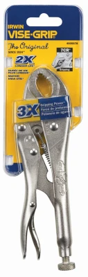 Vise-Grip Curved Jaw Locking Pliers, 7 In.