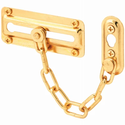 Chain Door Guard, Brass Finish