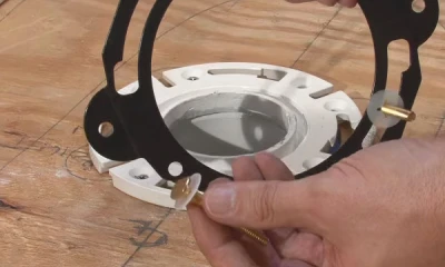 SuperRing Toilet Flange Replacement Ring for Secure Toilet Installation
