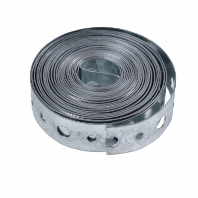 Metal Pipe Hanger Strap, Three Quarter Inch by Ten Feet