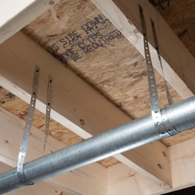 Metal Pipe Hanger Strap, Three Quarter Inch by Ten Feet