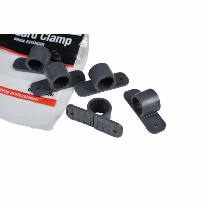Standard Pipe Hanger Clamps, Plastic, 1/2 In., 6-Pk.