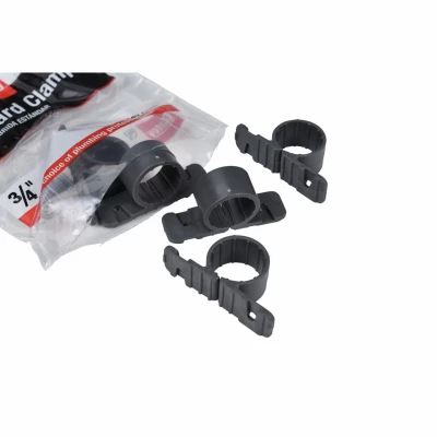 Standard Pipe Hanger Clamps, Plastic, 6-Pk., 3/4 In.