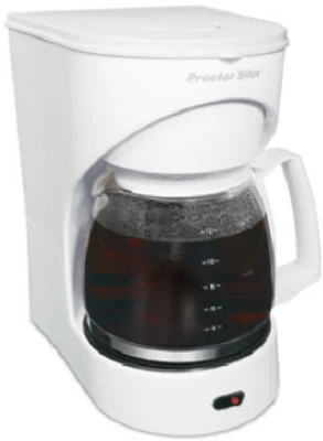 12-Cup Coffeemaker, White