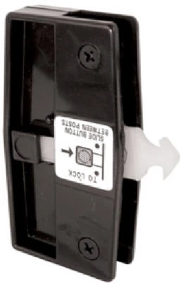 Screen Door Latch and Pull with Security Lock, Fits New Columbia Doors