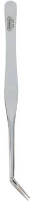 Curved Pointed-End Precision Steel Tweezer