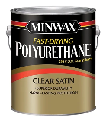 Polyurethane, Fast-Dry, Satin, 1-Gallon