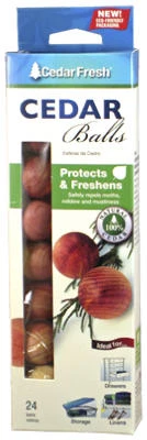 Cedar Moth Balls, 24-Pk.
