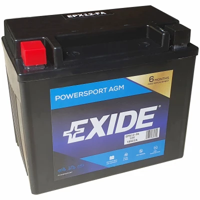 12-Volt Powersport Motorcycle Battery with 10 Amp Hour Capacity