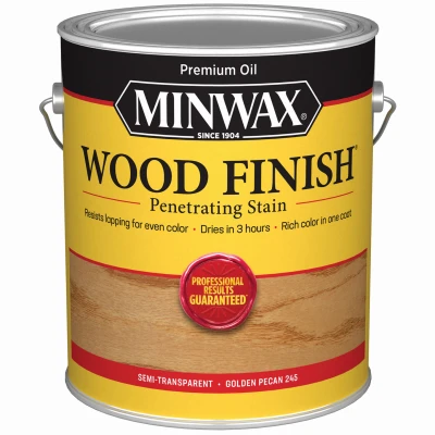 Wood Finish Penetrating Stain, Golden Pecan, 1-Gallon
