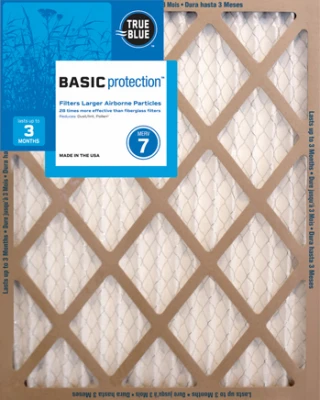 16x24 x 1 In. Pleated Air Filter, MERV 7, 90 Days