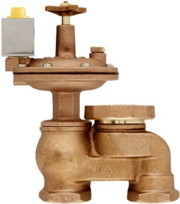 Underground Sprinkler Automatic Anti-Siphon Valve, Brass, 3/4 In.