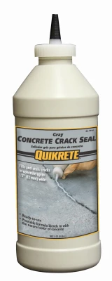 Concrete Crack Seal, Gray, Qt.