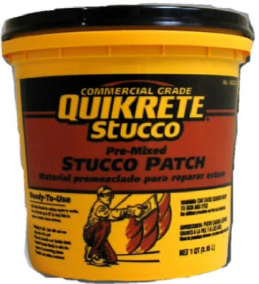 Pre-Mixed Stucco Patch, Qt.
