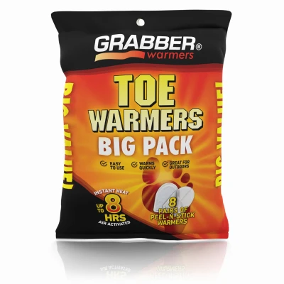 Toe Warmers, 8 Pairs