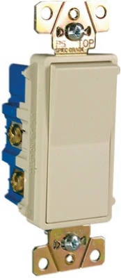 Pass & Seymour Decorator 4-Way Light Switch, 15A, Light Almond