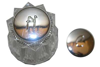 Windsor Faucet Handle, Small, Clear