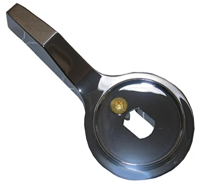 Single-Lever Shower Faucet Handle, Chrome-Plated