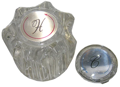 Lavatory & Kitchen Handle, Clear