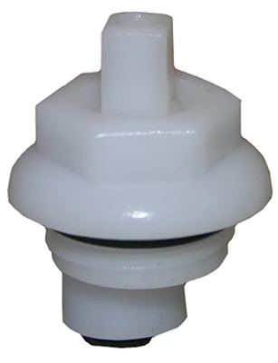 Kitchen & Bath Faucet Stem, Hot & Cold, Plastic