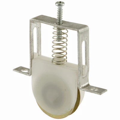 Nylon Spring-Loaded Rollers for Columbia Sliding Screen Doors, 1 In., 2-Pk.