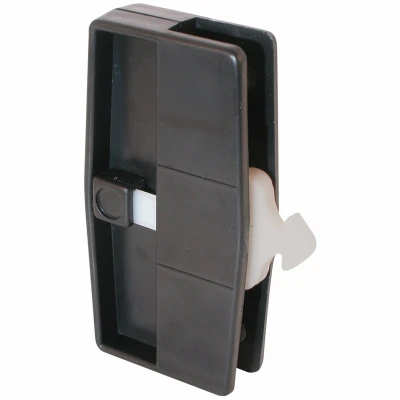 Sliding Screen Door Latch, Black Plastic