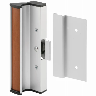 Patio Door Handle for International Windows, Surface Mount with Clamp, Aluminum
